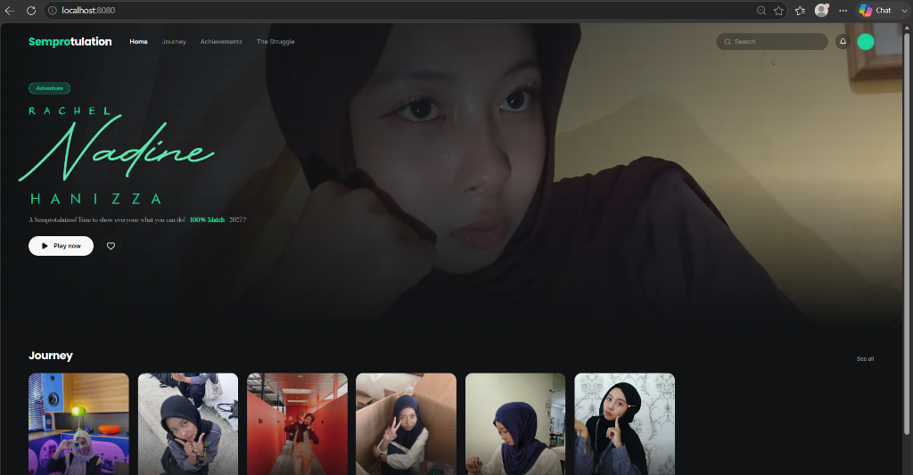 Semprotulation Web UI